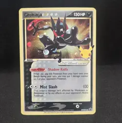 Greninja Black Star Promo Celebrations SWSH144 SWSH: Sword & Shield Holo Pokemon - Image 1