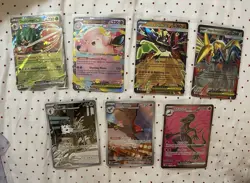 Pokemon Lot - 7 x Perfect order EX, IR, UR - Salazzle EX UR, Spewpa IR…NM 636996769739 - Image 1