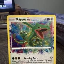 2020 Pokemon TCG Vivid Voltage Rayquaza 138/185 Amazing Rare 🚀 - Image 2