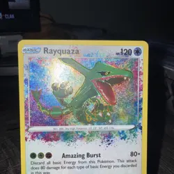 2020 Pokemon TCG Vivid Voltage Rayquaza 138/185 Amazing Rare 🚀 - Image 5