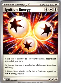 Pokemon TCG SV: White Flare Ignition Energy 086/086 - Image 1
