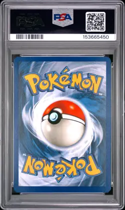 1999 Pokemon Fossil Unlimited Holo Lapras 10/62 PSA Grade 8 - Image 3