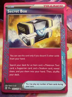 Secret Box 163/167 ACE SPEC Rare Twilight Masquerade Pokemon Holo Near Mint - Image 1