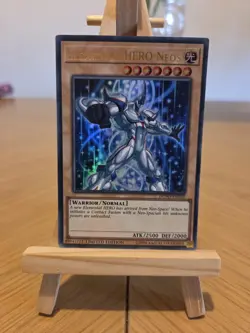 YUGIOH ELEMENTAL HERO NEOS ULTRA RARE DUPO-EN102 LIMITED EDITION - Image 1