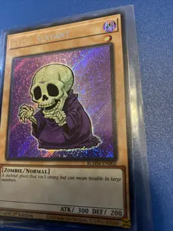 Yugioh Skull Servant BLMM-EN002 Secret Rare 1st Ed NM - Image 3