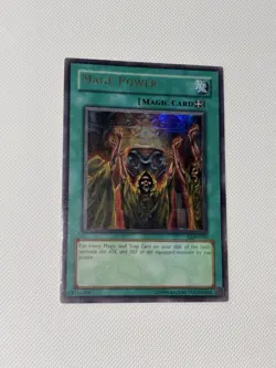 Mage Power Lon-050 Labyrinth of Nightmare Unlimited Small Name Shift Yugioh UR - Image 3
