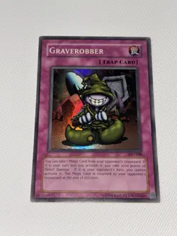 Graverobber Psv-008 Pharaoh's Servant Unlimited Yugioh Super Rare - Image 1
