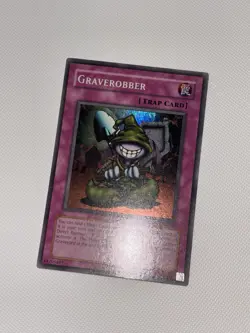 Graverobber Psv-008 Pharaoh's Servant Unlimited Yugioh Super Rare - Image 2