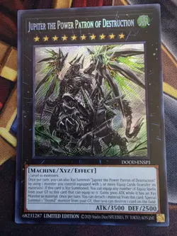 Jupiter the Power Patron of Destruction - DOOD-ENSP1 - LP - Secret Rare - Image 1