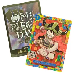 One Piece Set Monkey.D.Luffy & DON!! One Piece Day 25' P-100 Promos Japanese - Image 1