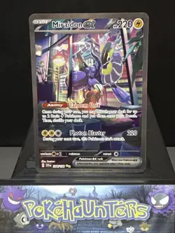 Pokemon Card Miraidon ex 244/198 Special Illustration Rare Scarlet Violet NM - Image 1