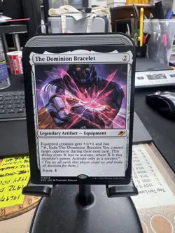The Dominion Bracelet Magic The Gathering Legendary Artifact Equipment Rare MTG - Image 1