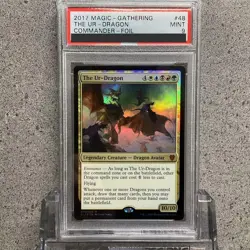 Psa9 Mtg The Ur-Dragon Foil C17 English Version - Image 1