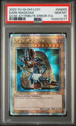 2023 Yu-Gi-Oh! Legendary Collection Dark Magician #LOB-EN005 (PSA 10) - Image 1