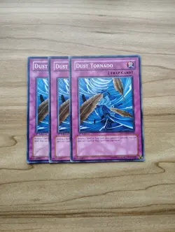 Yu-Gi-Oh! - Dust Tornado 3x - Full Playset Of Cards - Image 1
