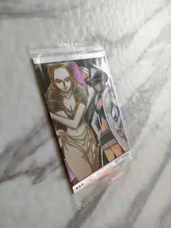 Nico Robin SR No.10-07 One Piece Anime Wafer Card Holo Japanese BANDAI - Image 2