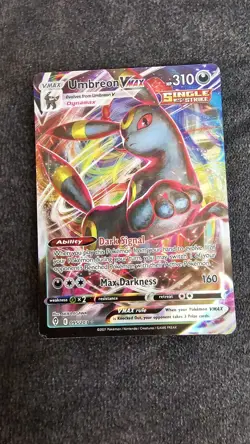 Pokemon TCG Umbreon VMAX Holo Card 95/203 Evolving Skies Ultra Rare NM Condition - Image 1