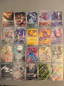 TCG Pokemon Card Lot -English IRs, Full Arts 20 cards - Image 1