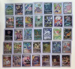 Pokemon Cards: ALL NM FULL ART BUNDLE (70+ Cards) - Image 1
