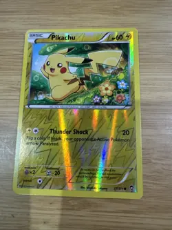 Pikachu 27/111 X & Y Furious Fists Reverse Holo Rare Pokemon Card - Image 1