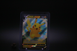 Pikachu V SWSH198 SWSH: Sword & Shield Promo Cards Holo - Image 1