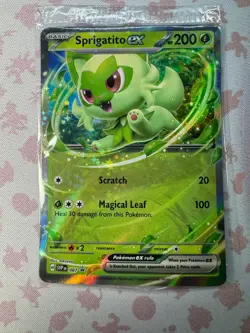 Sprigatito ex - 087 (Sealed Promo) NM SV: Scarlet & Violet Promo Cards - Image 1