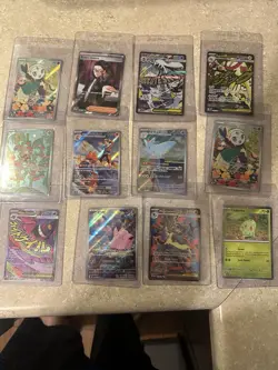 Pokemon Modern Collection of over 50 Card Lot Full Arts And Illustration Rares - Image 1