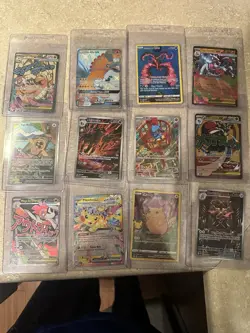 Pokemon Modern Collection of over 50 Card Lot Full Arts And Illustration Rares - Image 3