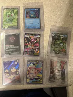 Pokemon Modern Collection of over 50 Card Lot Full Arts And Illustration Rares - Image 5