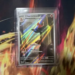 Pokemon Charmeleon Art Rare Full Art Holo Card Scarlet & Violet 151 169/165 - Image 1