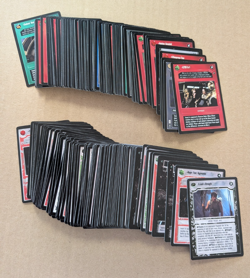 1997 Decipher Star Wars CCG Dagobah Expansion 180 Card Complete Set - Image 1