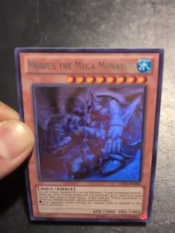 Yu-Gi-Oh! GHOST RARE CARD MOBIUS THE MEGA MONARCH LVAL-EN040 VLP - Image 3