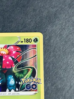Venusaur 003/078 Pokemon Go Holo Rare Pokemon Card NM - Image 3