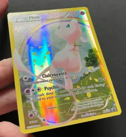Mew XY110 XY PROMO RARE HOLO Pokemon Card Mythical FULL ART Generations NM - Image 4