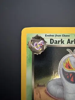 Dark Arbok | Rare | 2/82 | Team Rocket | Holo | LP- | Vintage WOTC Pokemon Card - Image 2