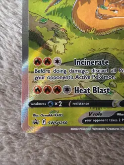 Charizard V SWSH260 SWSH: Sword & Shield Promo Cards Holo - Image 5