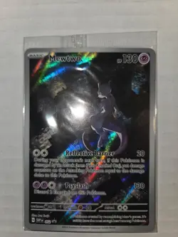 Mewtwo 052 Sv: Scarlet & Violet Promo Cards Holo Sealed 151 Rare - Image 1