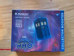 2023 MTG Magic the Gathering Doctor Who Collector Booster Pack Sealed NIB Omega - Image 1