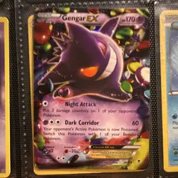 Pokemon Gengar EX 34/119 Phantom Forces Holo Ultra Rare ENG 170HP Basic - Image 1