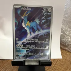 Cobalion - 144/086 - Sv: Black Bolt - Illustration Rare Holo Basic 120 HP EN - Image 1