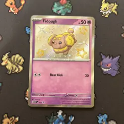 Fidough 069 NM -Baby Shiny Pokemon Card- Black Star Promo (2z) - Image 1
