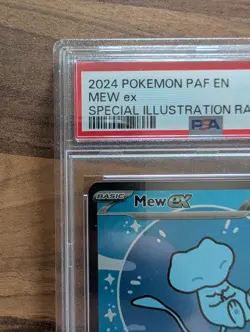 Pokemon TCG Bubble Mew EX 232/091 Special Illustration Rare Paldean Fates PSA 9 - Image 3