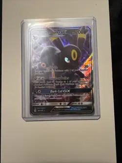2017 Pokemon Sun & Moon Umbreon GX 80/149 Holo Rare English NM - Image 1