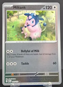 Pokemon Miltank #106/132 English Mega Evolution Reverse Holo - Image 1