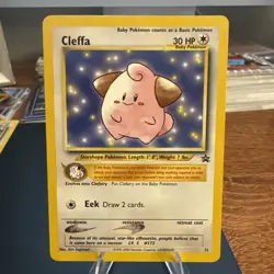 Wotc Pokemon TCG Cleffa 31 Black Star Promo #4 - Image 1