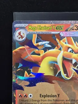 Pokemon Mega Charizard Y ex 022/217 Double Rare Ascended Heroes Near Mint - Image 5