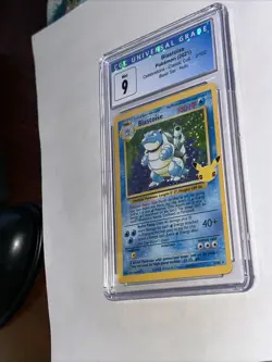 BLASTOISE POKEMON 2021 CELEBRATIONS CLASSIC COLLECTION 2/102 BASE SET HOLO CGC 9 - Image 3