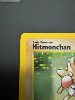 Hitmonchan | Rare | 7/102 | Base Set | Holo | LP- | Vintage 1999 | WOTC Pokemon - Image 2