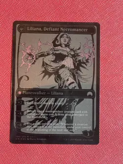 Mtg The Heretical Healer Liliana/Rebellious Necromancer Liliana Sdcc 2015 - Image 2