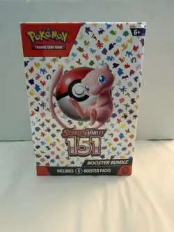 Pokemon TCG Scarlet & Violet 151 Booster Bundle Box 6 Packs English 2023 MPN - Image 1